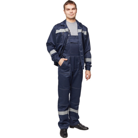 Костюм рабочий летний муж. л22-КПК т. син (р.68-70) 170-176