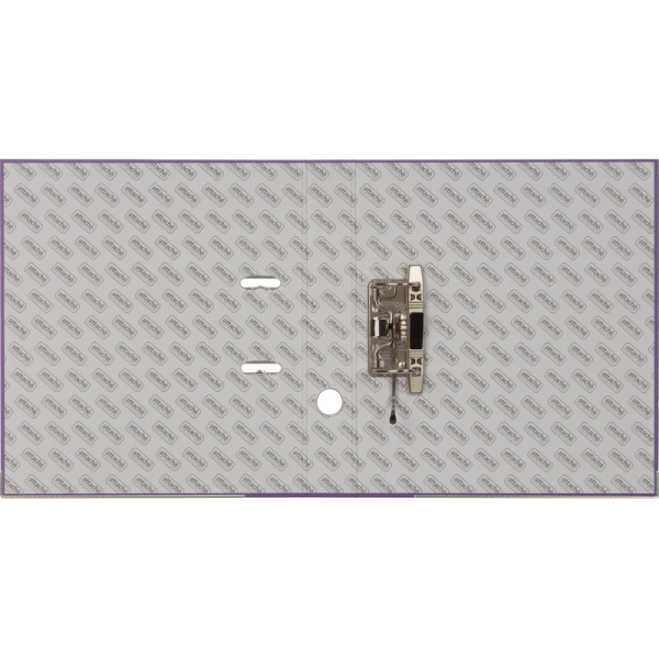 Папка-регистратор ECONOMY PLUS, 50 мм,фиол,ПБП1,карм.кор.,мет.уг