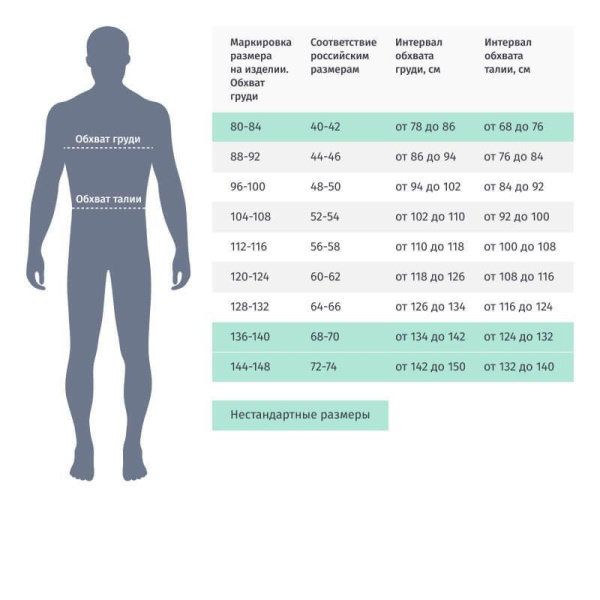 Костюм Л-1 (рост-3) 56-58