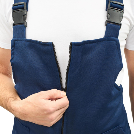 Костюм рабочий зимний муж з12-КПК с СОП син/вас 52-54/170-176