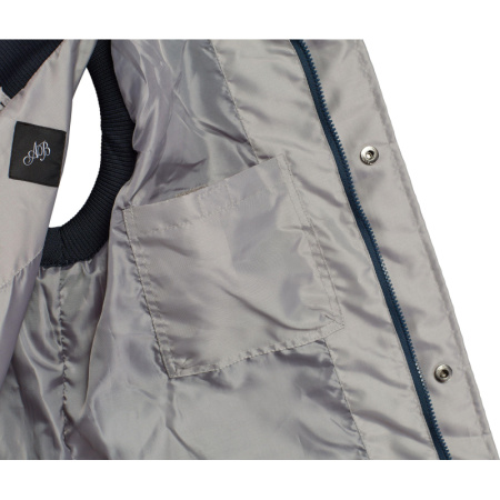 Жилет утепленный цв. серый/синий р. 48/170-176