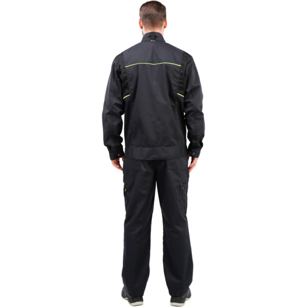 Брюки муж. л27-БР т.сер/черн 56-58/182-188