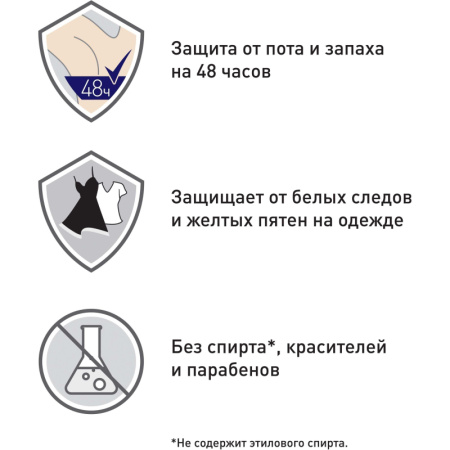 Дезодорант-антиперспирант Rexona аэрозоль Прозрачный кристалл 150 мл