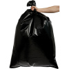 Мешки для мусора ПВД 200л 100мкм 10шт/рул черные 80x120см Amigo