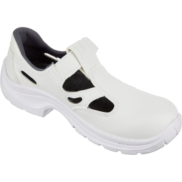 Полуботинки с перфорацией Brener мет.нос 06112/1С белые (р.46)