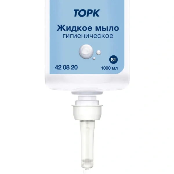 Картридж с жидким мылом Торк S1 Прем мыло-гель 1л, 420820