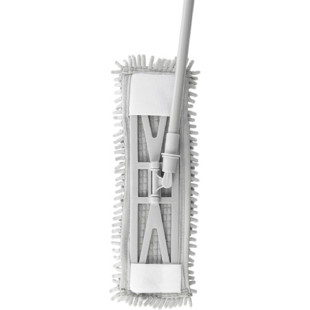 Швабра флаундер с насадкой из микрофибры (шенилл)