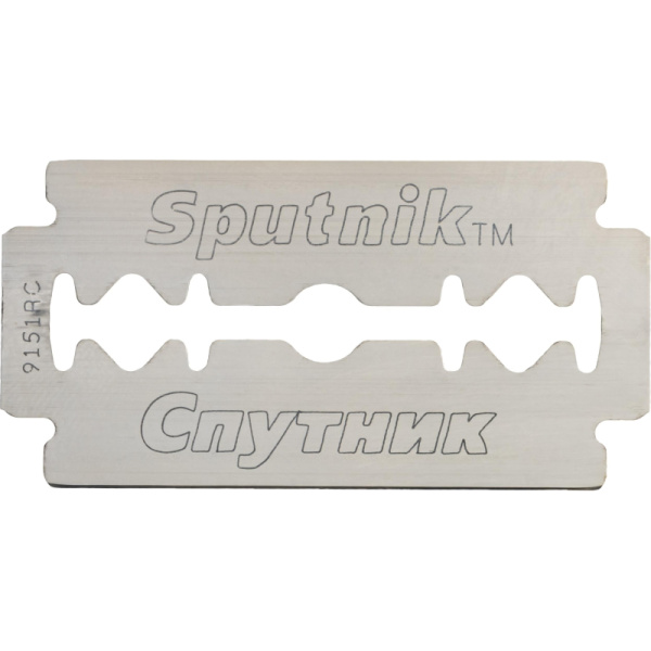 Сменные лезвия SPUTNIK Stainless для безопасных бритв 5шт