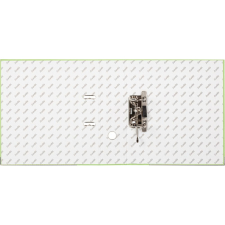 Папка-регистратор ECONOMY PLUS 80мм, лайм, ПБП1, карм.кор.,мет.уг