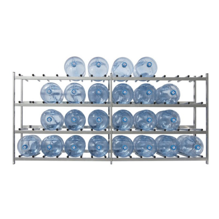 Стеллаж для бутиллированной воды KD_Бомис-32 на 32 тары