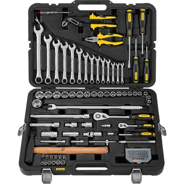 Набор инструмента универсальный BERGER 102 предмета BG102-1214