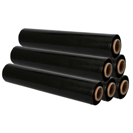 Стрейч-пленка для ручн.уп черн 23мкм 50см 190м 2кг нетто