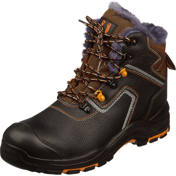 Ботинки PERFECT PROTECTION ПУ/НР с ПП и АС утепленные р.38 (111732)