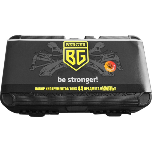 Набор инструмента BERGER TORX 44 предмета BG044-1214