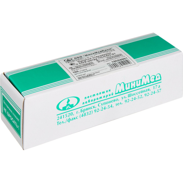 Пипетка Панченкова стекл.к СОЭ-метру, ПС, 100шт/уп 10002001