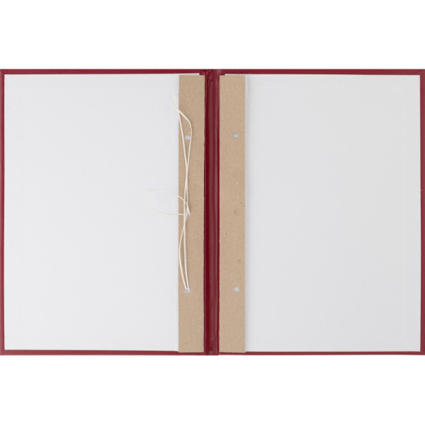 Папка ВЫПУСКНАЯ КВАЛИФИКАЦИОННАЯ РАБОТА, бумвинил, бордовая