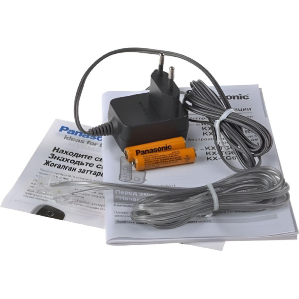 Радиотелефон Panasonic KX-TG6821RUB черный
