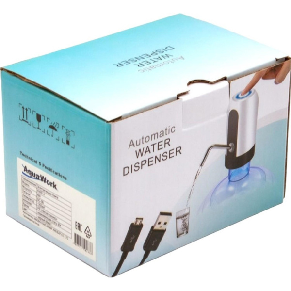 Помпа для воды электрическая, модель H-RP14 (черная), 1/50