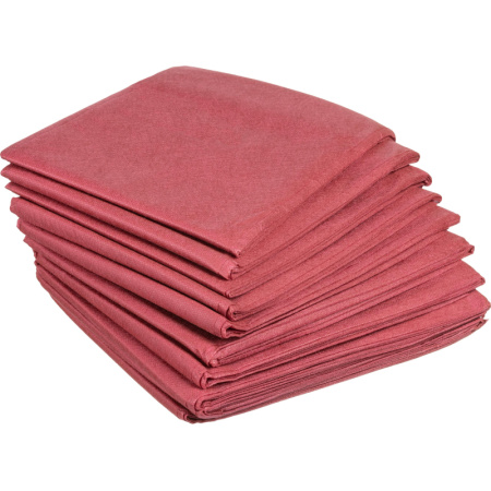 Простыня 200x70, спанбонд, пл.30, бордо, 10шт/уп, штучно, 00-048