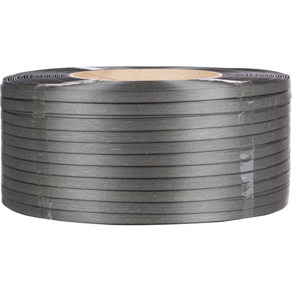 Стреппинг лента Полипропиленовая 15мм х 0,8 (1400 м.) Серая