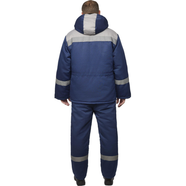 Костюм рабочий зимний муж з35-КБР синий/сер ( 44-46) 182-188 (Арсенал-СП)