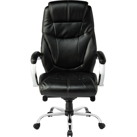 Кресло BN_Dp_Руководителя EChair-535 MPU к/з черный, хром