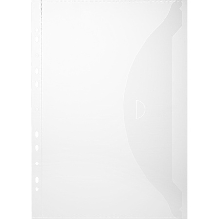 Файл-вкладыш Конверт с перфорацией 150 мкм,10 шт/ уп.,Attache