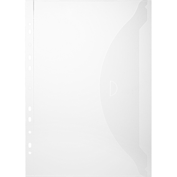 Файл-вкладыш Конверт с перфорацией 150 мкм,10 шт/ уп.,Attache