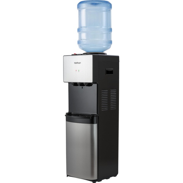 Кулер HotFrost V400 BS, напольный, холодильник, компрессорный, серебро