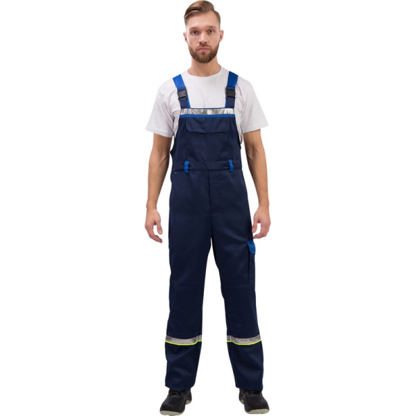 Костюм рабочий летний муж. л26-КПК син/вас (р.64-66) 182-188