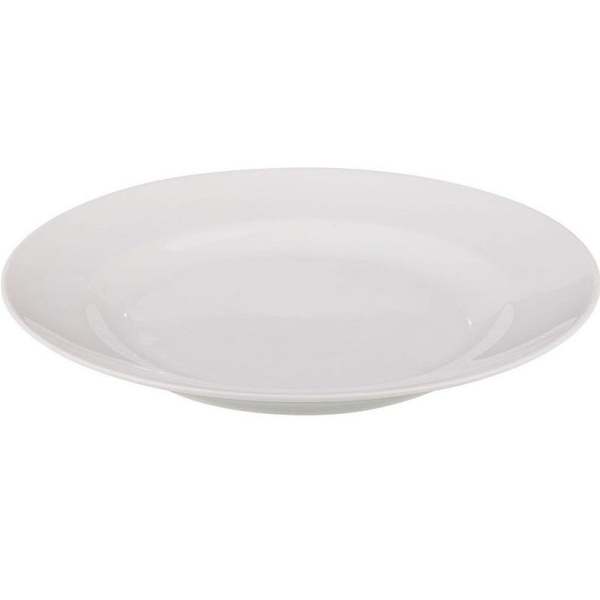 Тарелка десертная 170мм фарфор белая (4С0289)