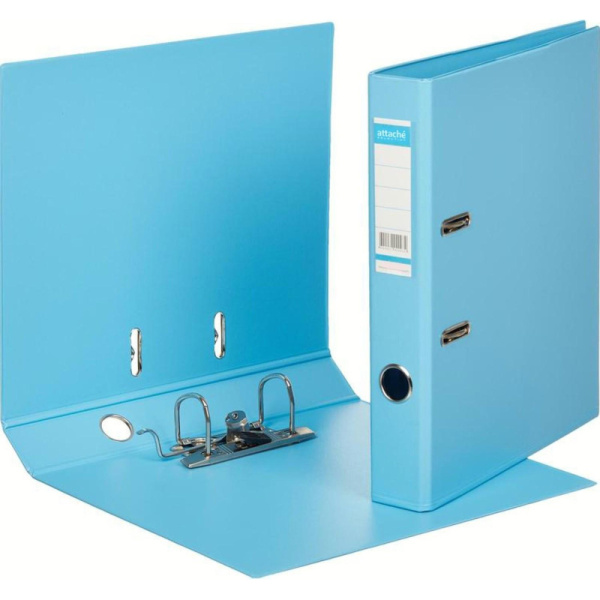 Папка-регистратор Strong Line 50мм,небесн-голуб,ПБП2,карм.кор