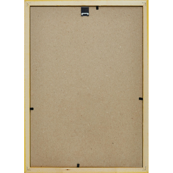 Рамка 21х30см деревянная, профиль №2, цвет 'ярко-ж