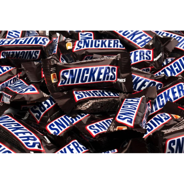 Шоколадный батончик Snickers миниc, 1кг