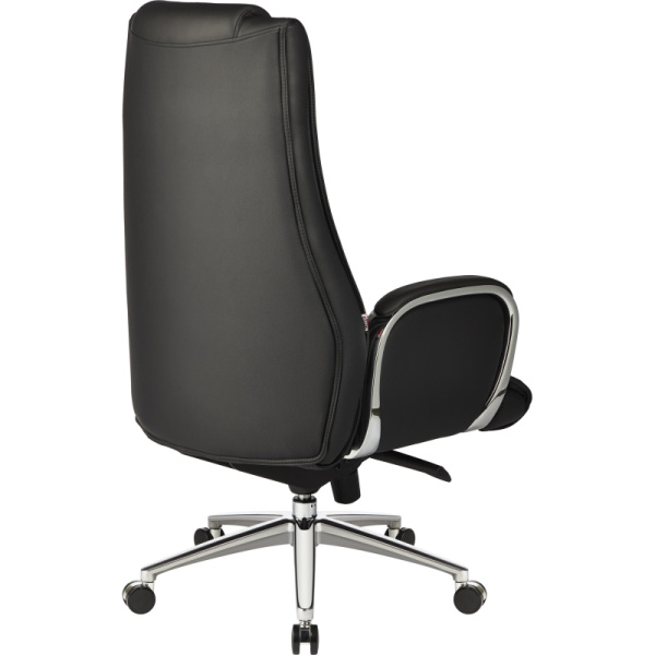 Кресло BN_Jl_Руководителя Echair-518 ML кожа черная, хром