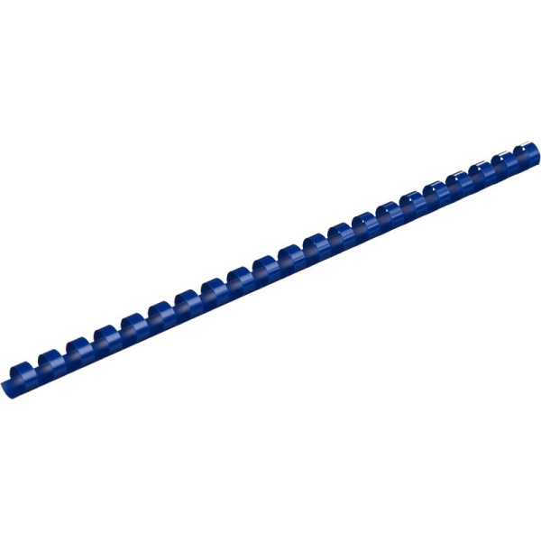 Пружины для переплета пластиковые Promega office 12мм синие 100шт/уп.