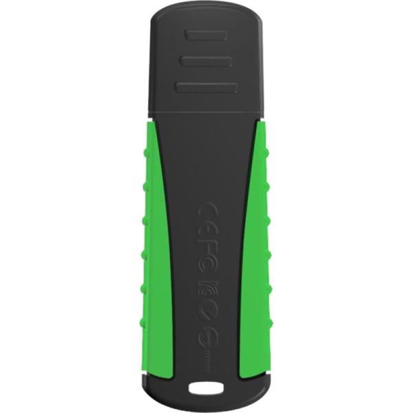 Флеш-память Transcend JetFlash 810, 64Gb, USB 3.1 G1, ч/зел, TS64GJF810