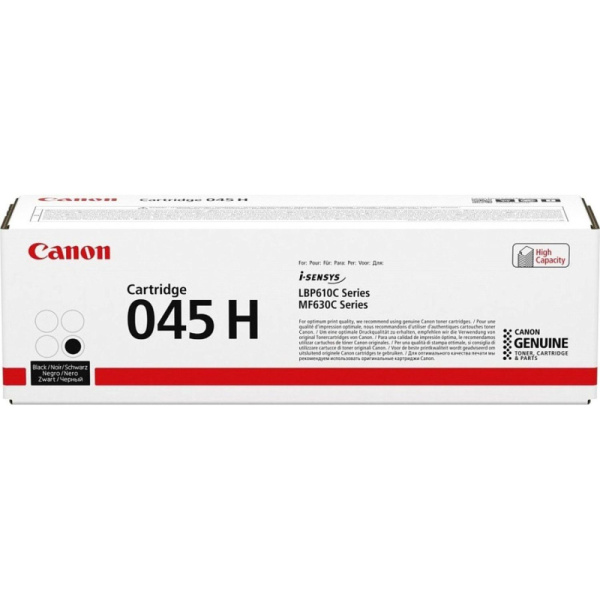 Картридж лазерный Canon 045 H BK (1246C002) чер. для MF635Cx, 633Cdw, 631Cn