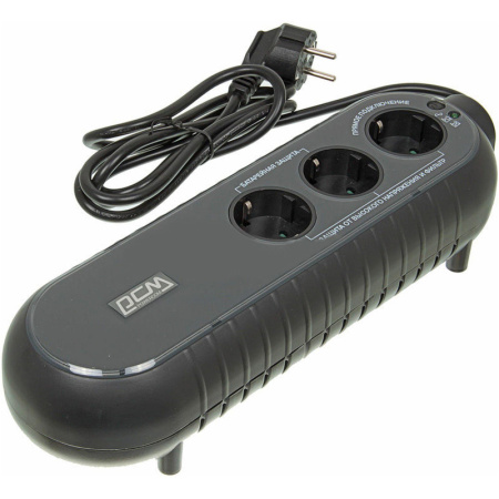 ИБП Powercom WOW 300 165Вт 300ВА черный (WOW-300A-6GG-2440)