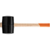 Киянка резиновая 1130 г черная резина деревянная рукоятка Sparta 11161