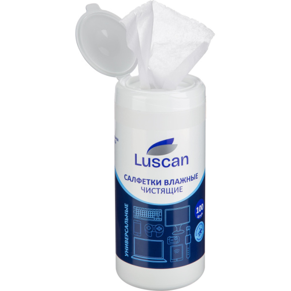 Салфетки универс, туба, а/бакт, 100 шт, 130х170