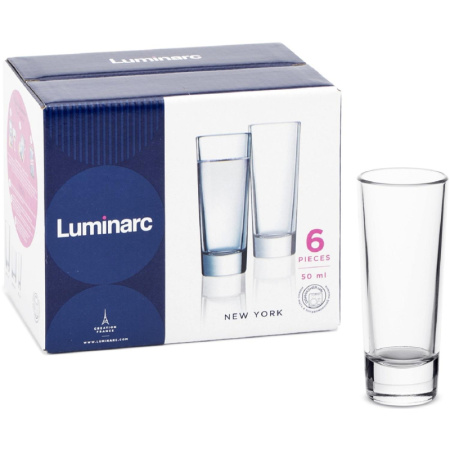 Набор стопок НЬЮ-ЙОРК 6шт 50мл (H5018)