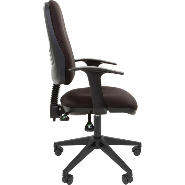 Кресло VT_CH661 пластик, ткань черная 30-21 (15-21)