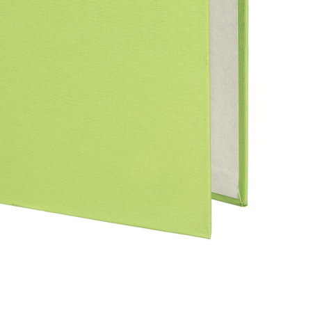 Папка-регистратор 80 мм Attache Экономи, лайм,ПБП1,карм.кор