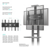 Стойка мобильная Onkron TS1551 чёрная