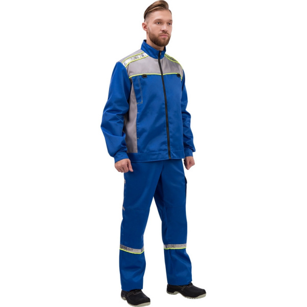 Костюм рабочий летний муж. л26-КПК вас/сер (р.60-62) 170-176