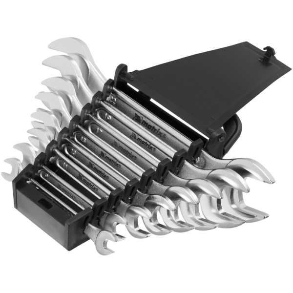 Набор ключей рожковых 8 шт (6-22 мм) CrV MATRIX 15276