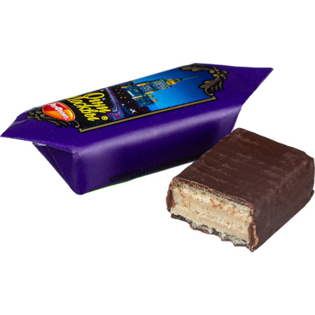 Конфеты Рот Фронт Огни Москвы, Замоскворечье, Коровка топл.мол., 700г