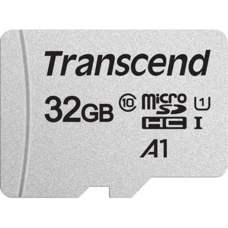 Карта памяти Transcend 300S microSDHC 32Gb UHS-I Cl10, TS32GUSD300S