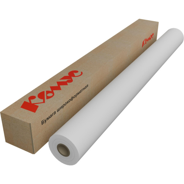 Бумага широкоформатная ProMEGA engineer Bright white 90г 914ммх45м 50,8мм